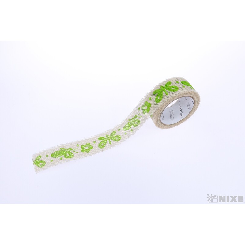 STUHA JUTA MOTÝL 4,5cmx5m*ZELENÁ