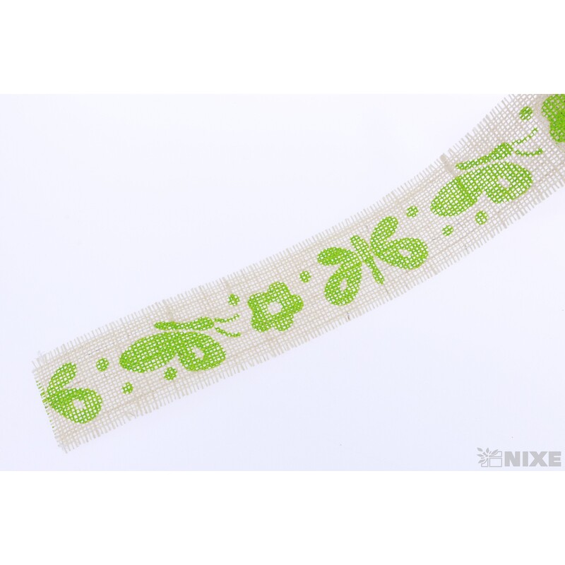 STUHA JUTA MOTÝL 4,5cmx5m*ZELENÁ