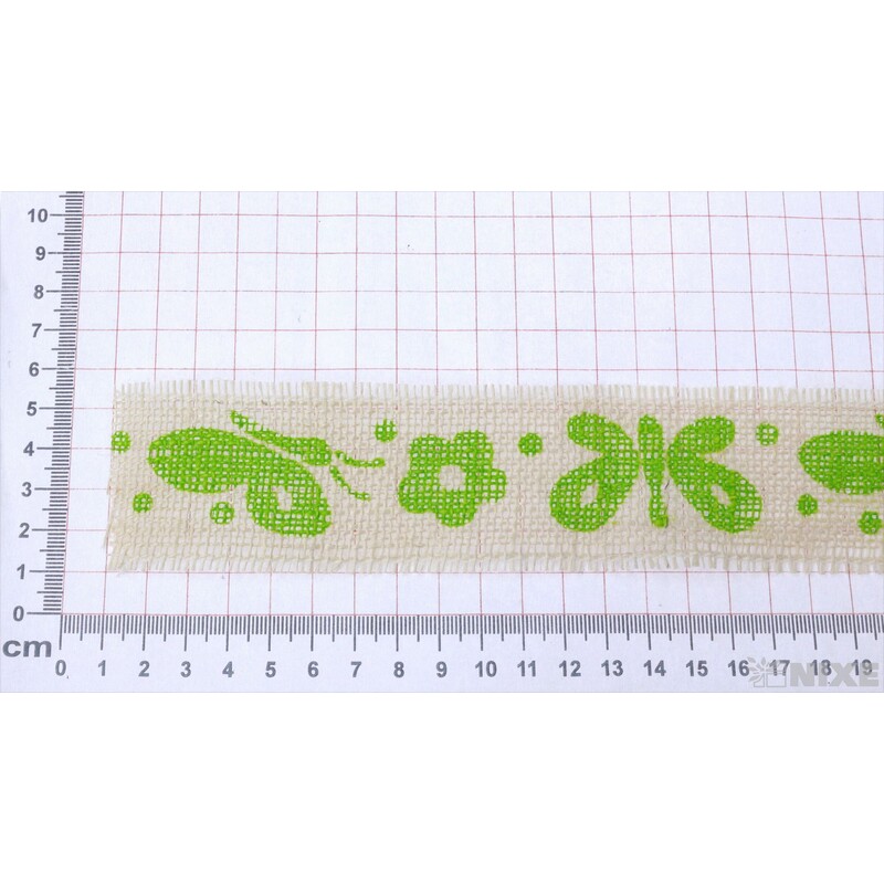 STUHA JUTA MOTÝL 4,5cmx5m*ZELENÁ