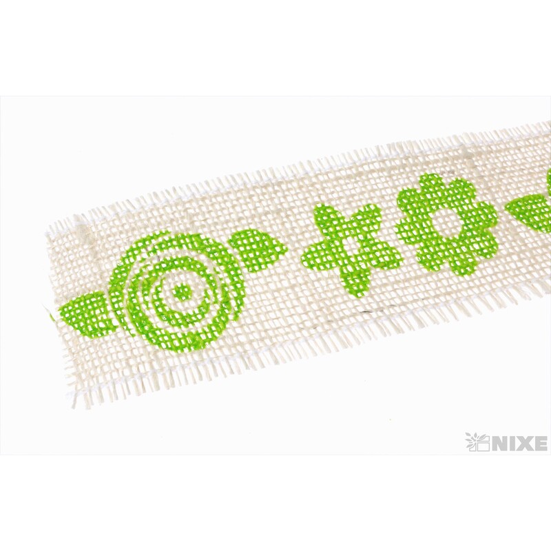 STUHA JUTA KVĚT 4,5cmx5m*ZELENÁ