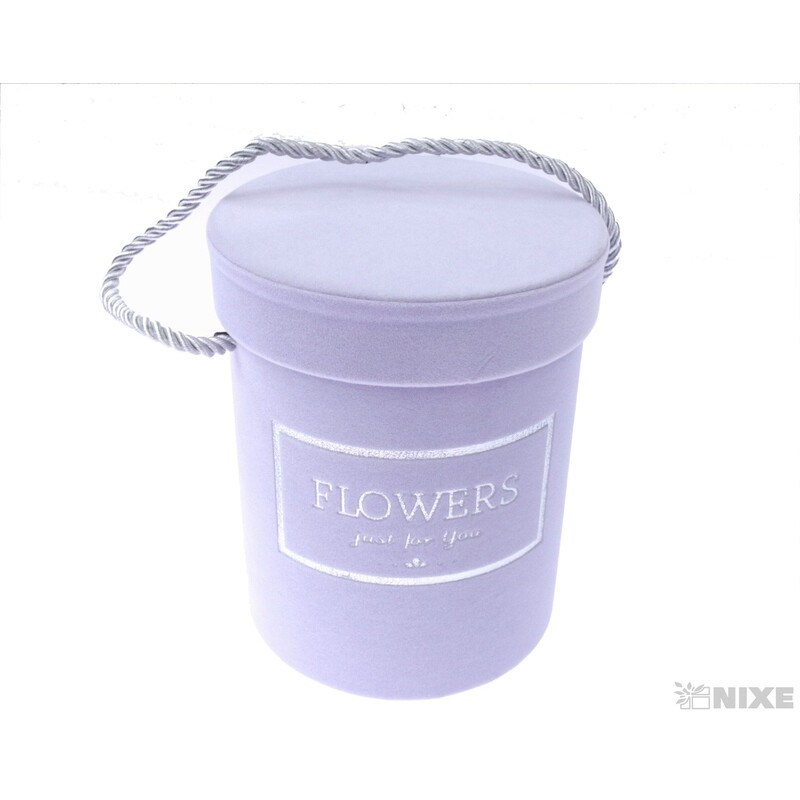 KVĚTINOVÝ BOX 12x14cm*FIALOVÁ