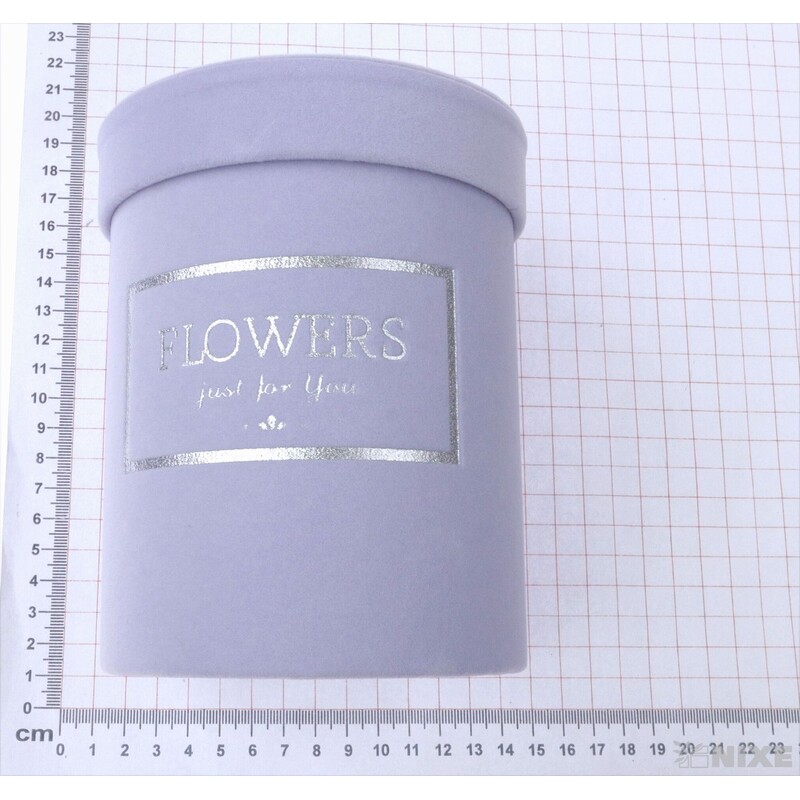 KVĚTINOVÝ BOX 12x14cm*FIALOVÁ