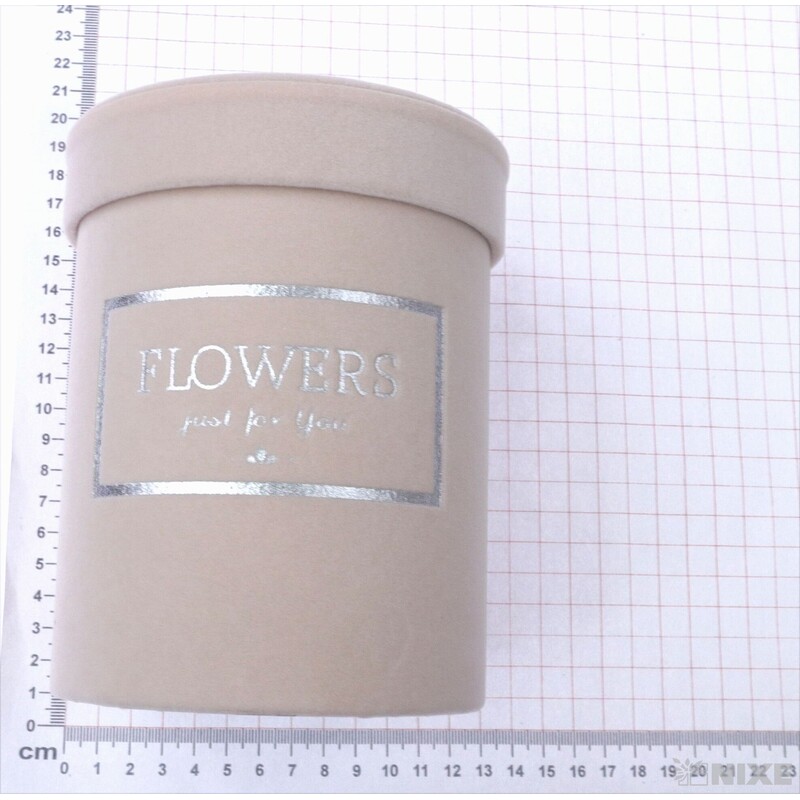 KVĚTINOVÝ BOX 12x14cm*RŮŽOVÁ