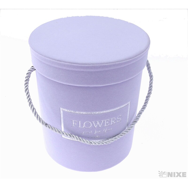 KVĚTINOVÝ BOX 14x18cm*FIALOVÁ