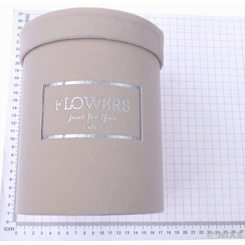 KVĚTINOVÝ BOX 14x18cm*RŮŽOVÁ