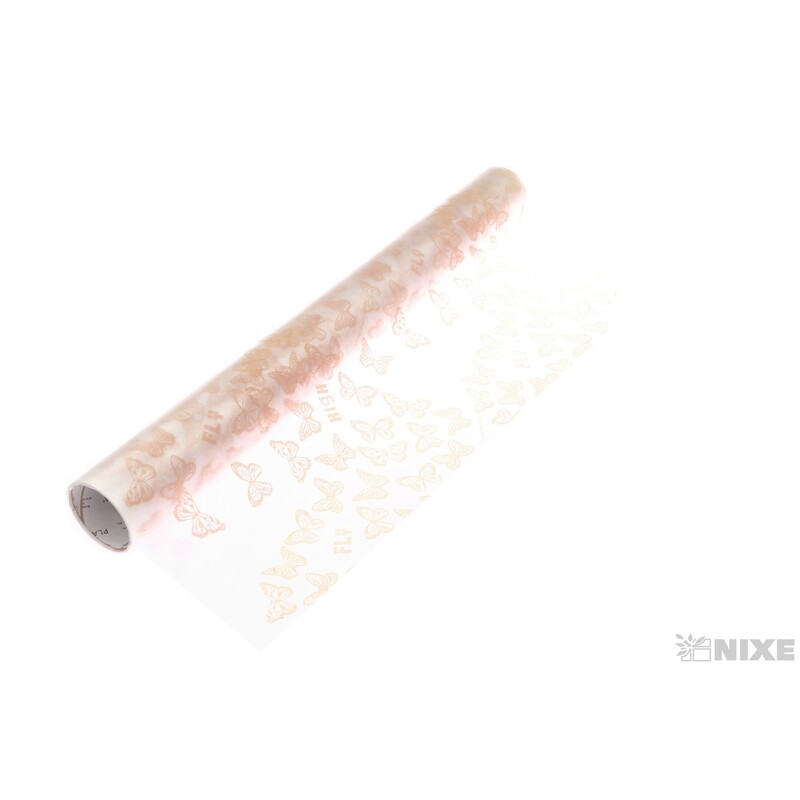 ROLE PLAST MOTÝL 50cmx10yd*STARORŮŽOVÁ