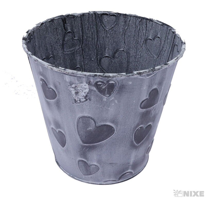 PLECHOVÝ OBAL 15x15cm*BÍLÁ