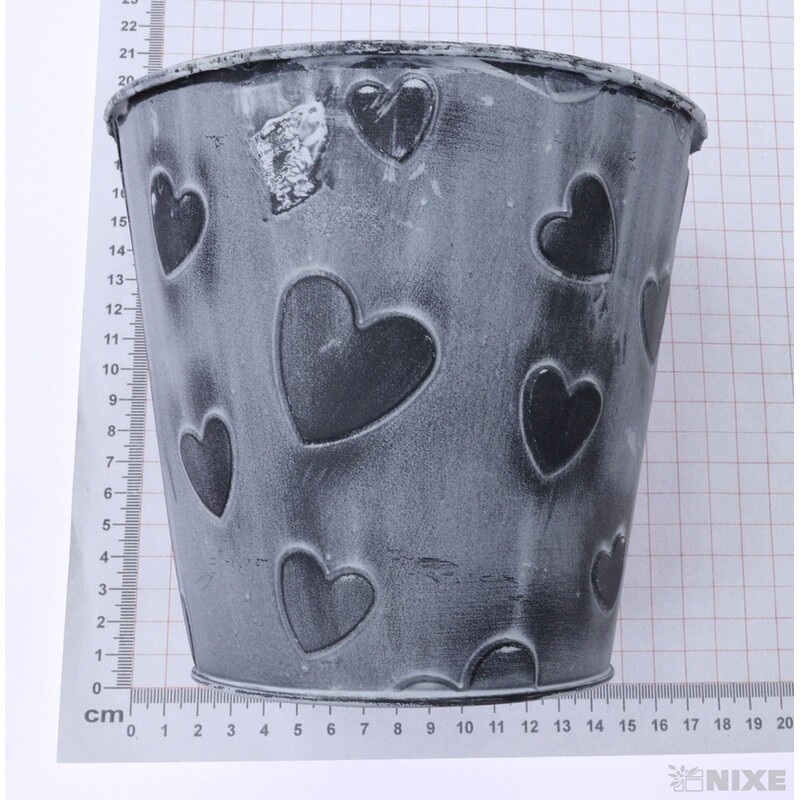 PLECHOVÝ OBAL 15x15cm*BÍLÁ