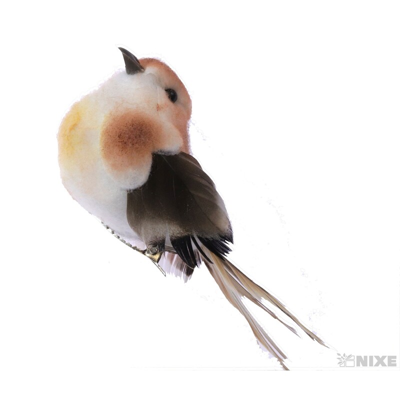 PTÁČEK KLIPS 9cm 12ks*