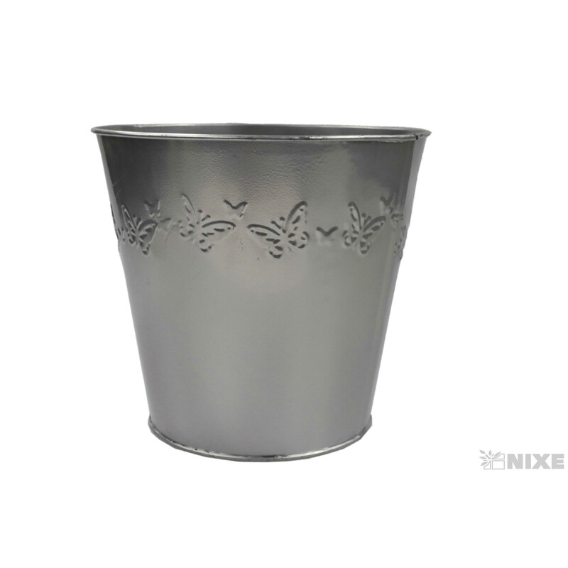 PLECHOVÝ OBAL 18x17cm*BÍLÁ