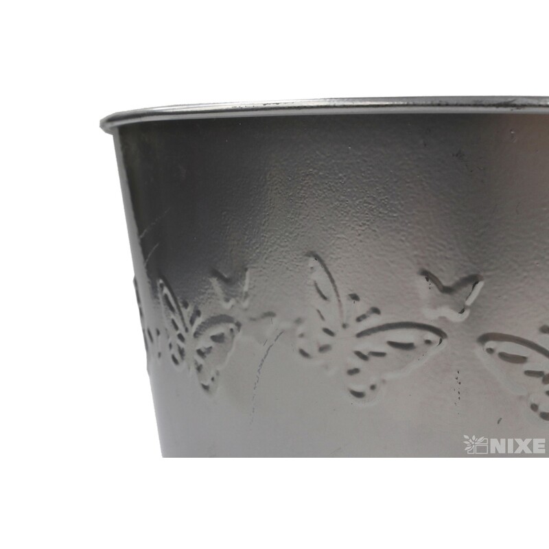 PLECHOVÝ OBAL 18x17cm*BÍLÁ