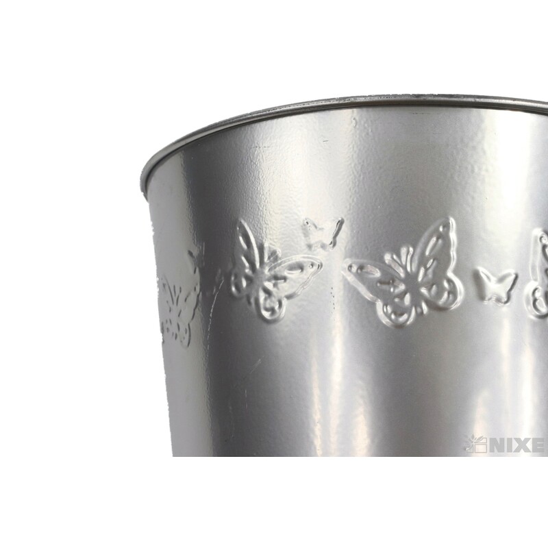 PLECHOVÝ OBAL 18x17cm*BÍLÁ