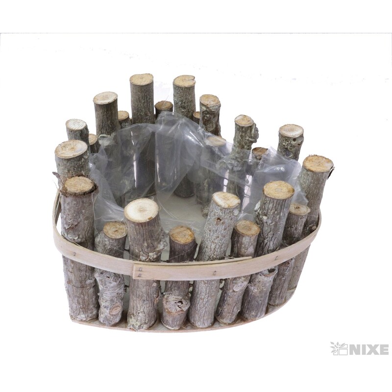 OBAL SRDCE 20x22x12cm*BÍLÁ