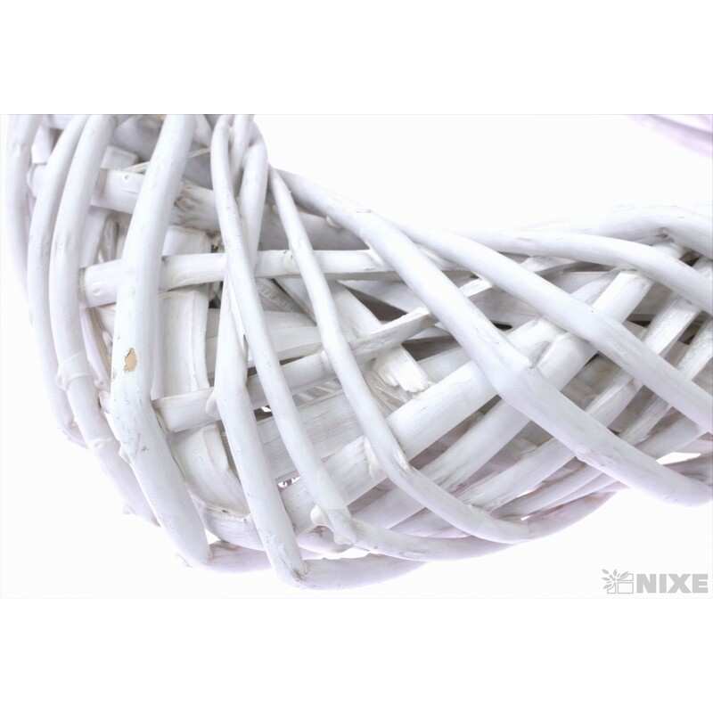 SRDCE ZÁVĚS 35cm*BÍLÁ