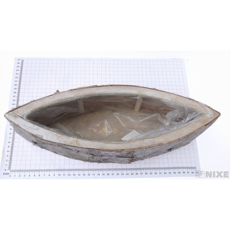 OBAL LOĎKA 34x10cm*BÍLÁ