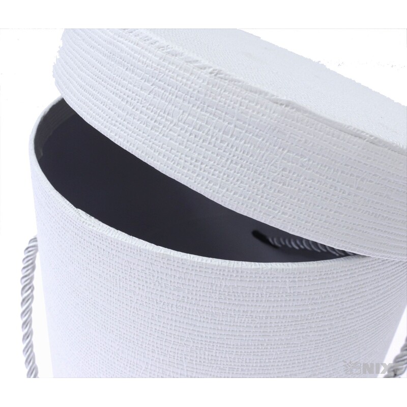 KVĚTINOVÝ BOX 14x18cm*BÍLÁ