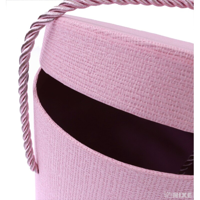 KVĚTINOVÝ BOX 14x18cm*RŮŽOVÁ