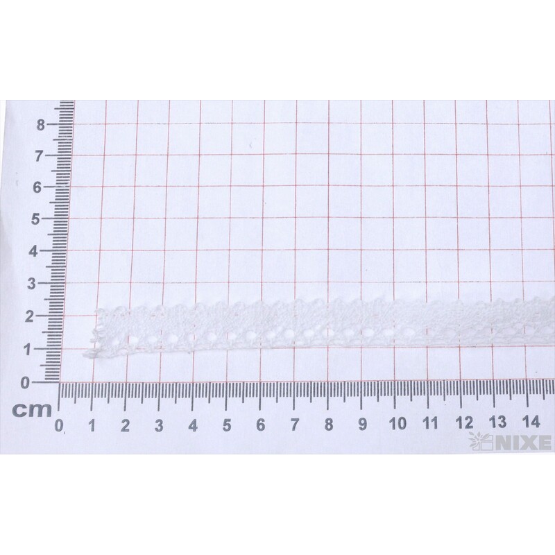 STUHA KRAJKA 15mmx5yd*BÍLÁ