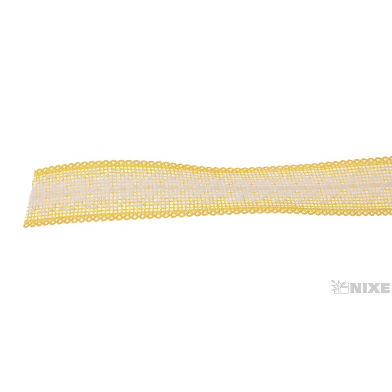 STUHA JUTA KRAJKA 25mmx7yd*ŽLUTÁ