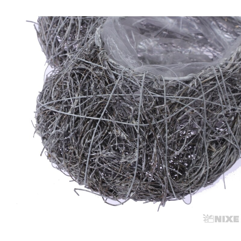 OBAL RÉVA SRDCE 20x11x4cm*STŘÍBRNÁ