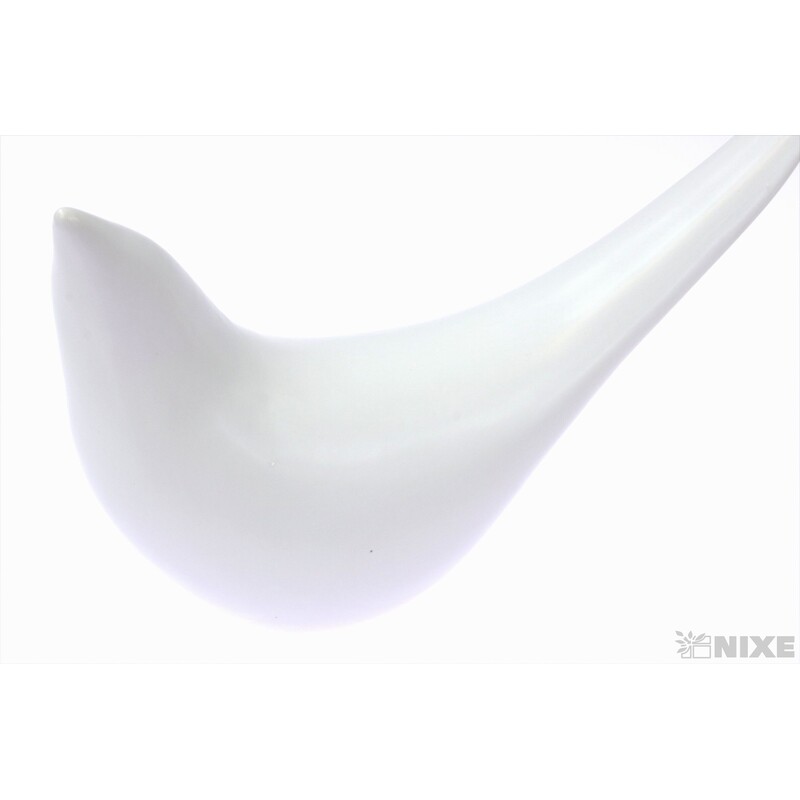 PTÁČEK KERAMIKA 17x11cm*BÍLÁ