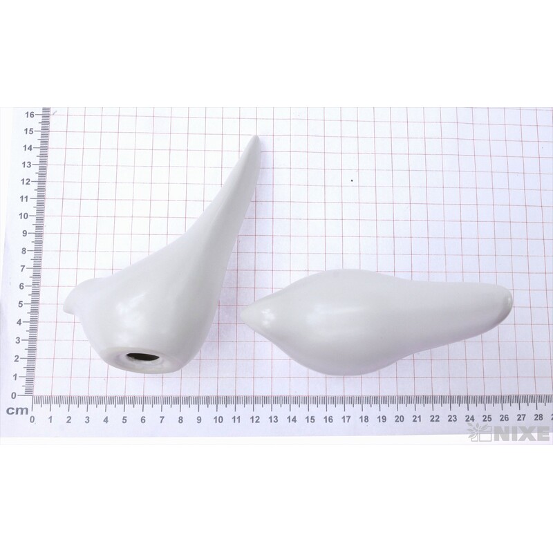 PTÁČEK KERAMIKA 14x7cm*BÍLÁ