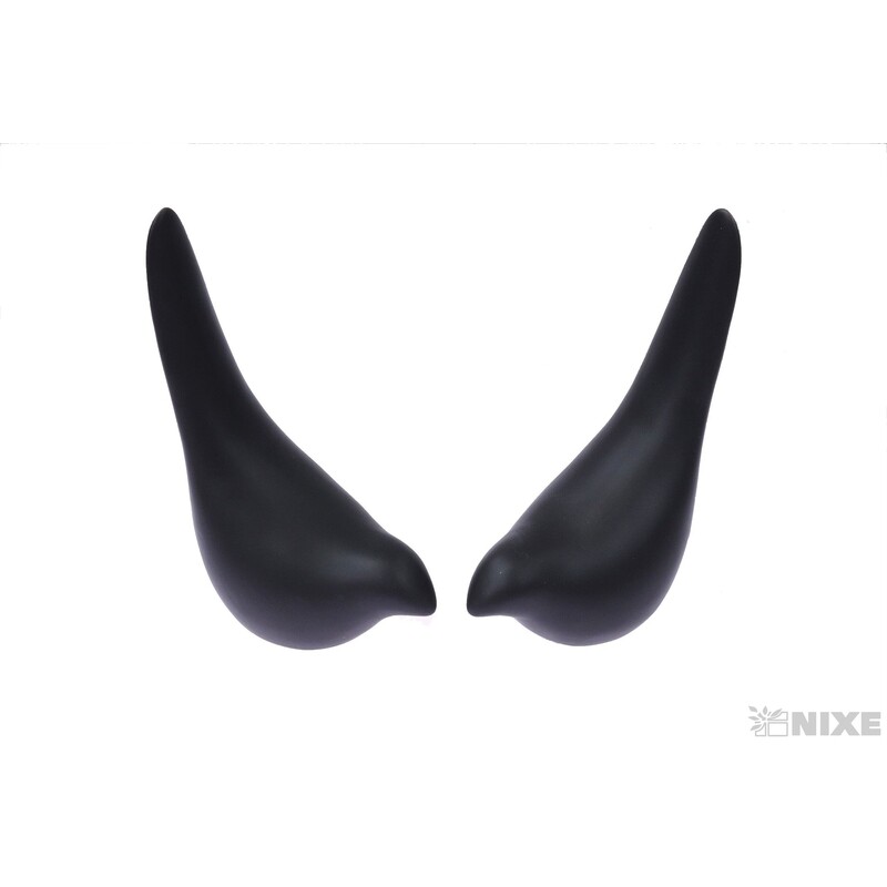 PTÁČEK KERAMIKA 12x19cm*ČERNÁ