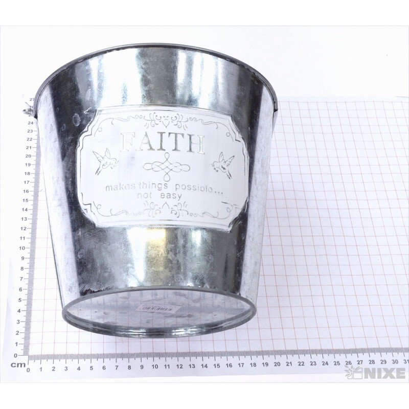 PLECHOVÝ KBELÍK 20x17cm*