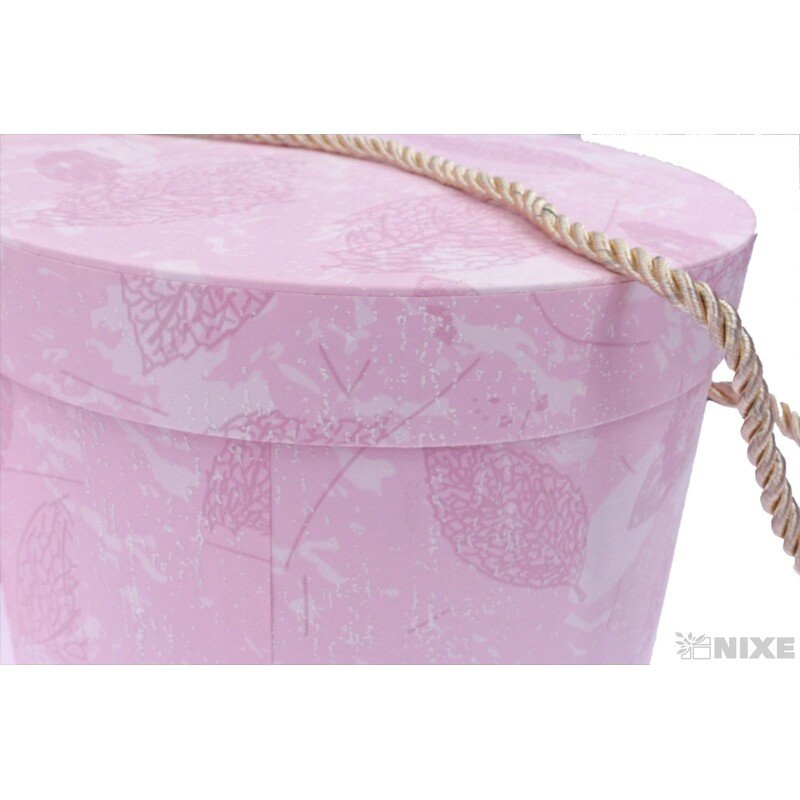 KVĚTINOVÝ BOX 3ks pr.20x17cm 17x16 14x12*MIX BAREV