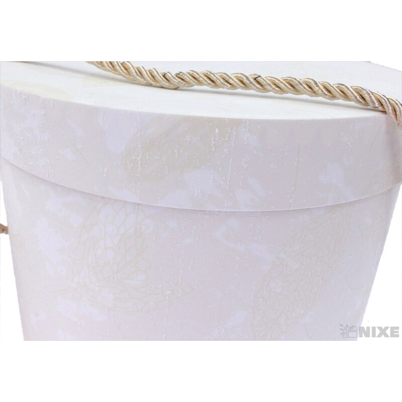 KVĚTINOVÝ BOX 3ks pr.20x17cm 17x16 14x12*MIX BAREV