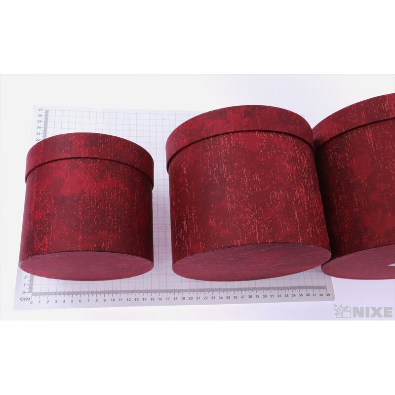 KVĚTINOVÝ BOX 3ks pr.20x17cm 17x16 14x12*MIX BAREV