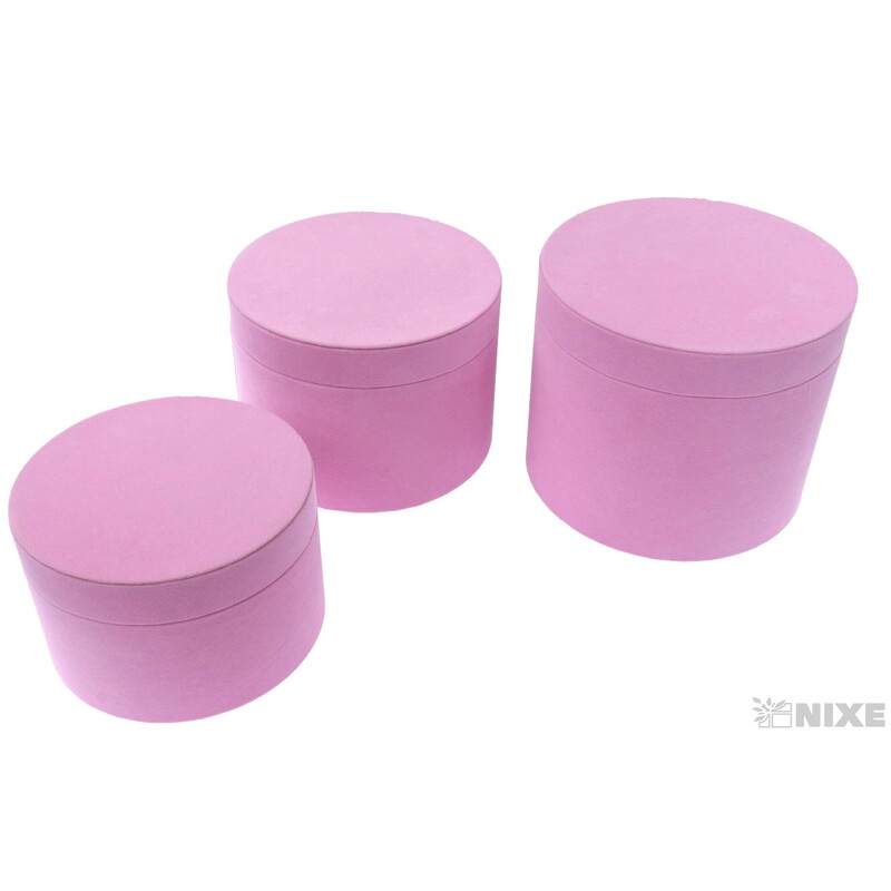 KVĚTINOVÝ BOX 3ks 21x15cm 20x12 18x12*MIX BAREV