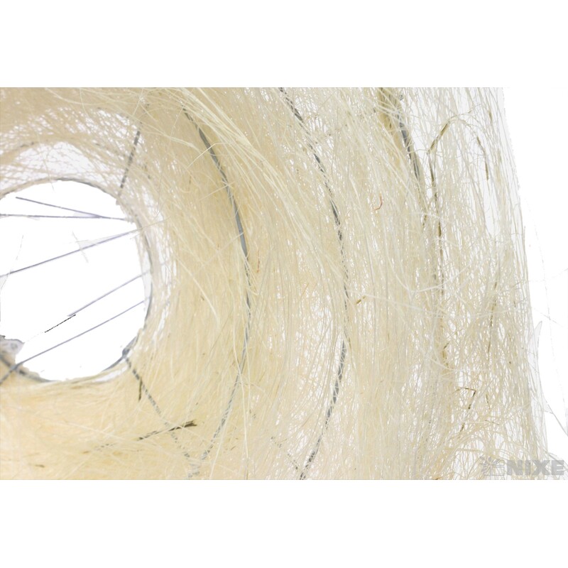 PODLOŽKA SISAL KRUH 25x11cm 20x9 15x5*BÍLÁ