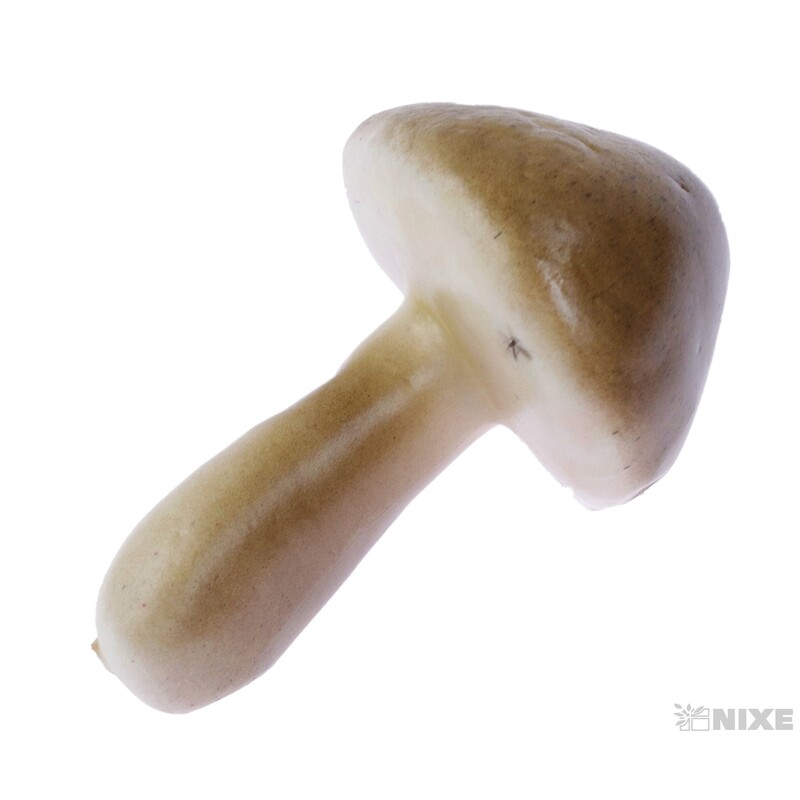 HŘÍBKY 7cm 5ks*HNĚDÁ