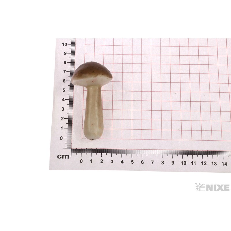 HŘÍBKY 7cm 5ks*HNĚDÁ