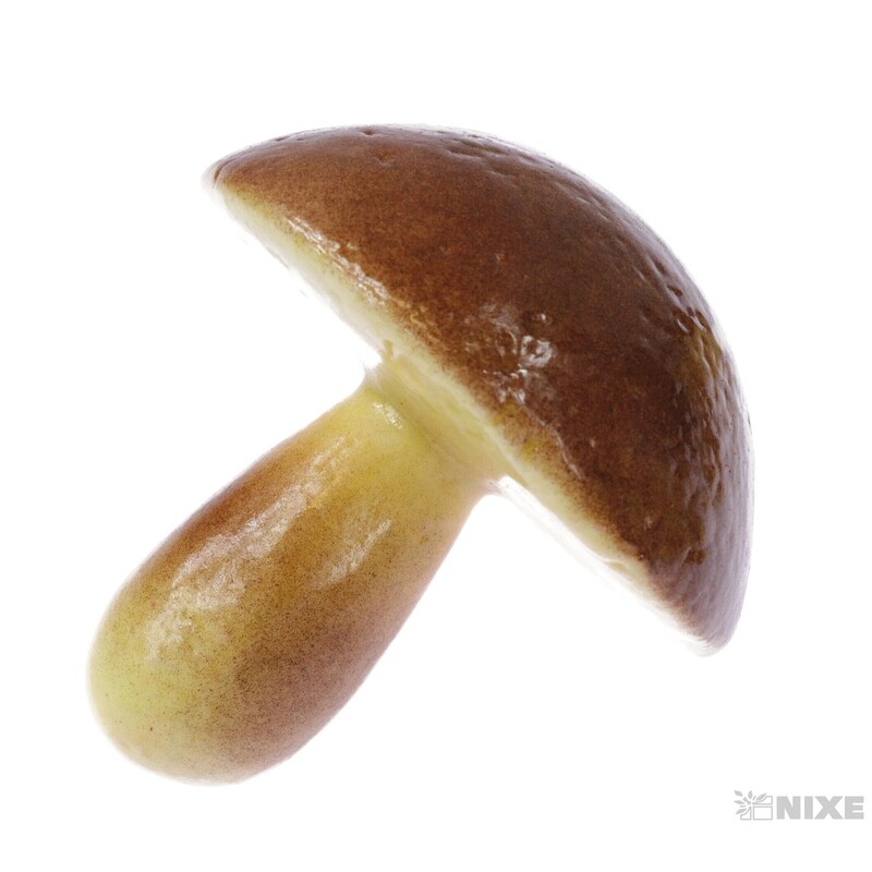 HŘÍBKY 9cm 3ks*HNĚDÁ