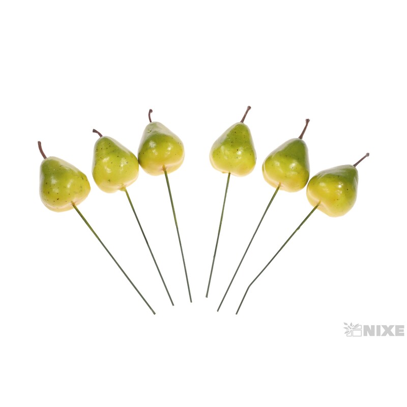 ZÁPICH HRUŠKA 4x14cm 6ks*MIX BAREV