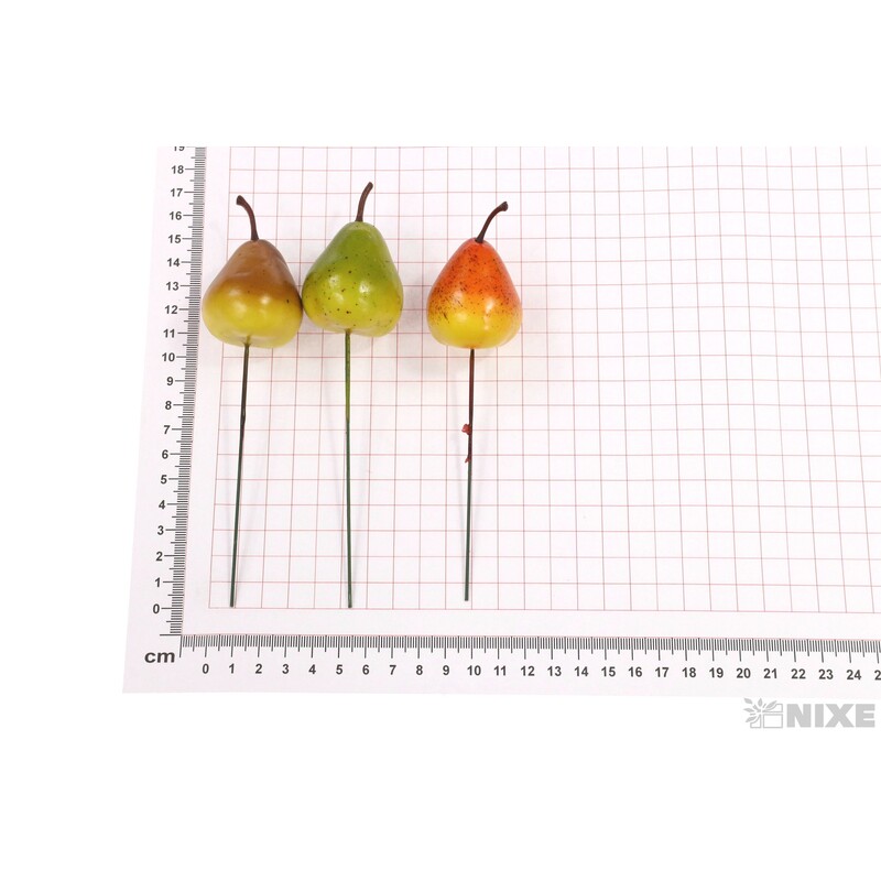 ZÁPICH HRUŠKA 4x14cm 6ks*MIX BAREV