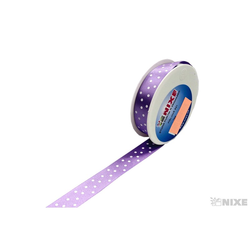 STUHA PUNTÍK N 25mmx25m*FIALOVÁ 541