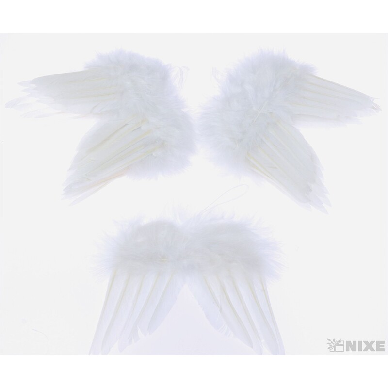 ANDĚLSKÁ KŘÍDLA 14cm*BÍLÁ