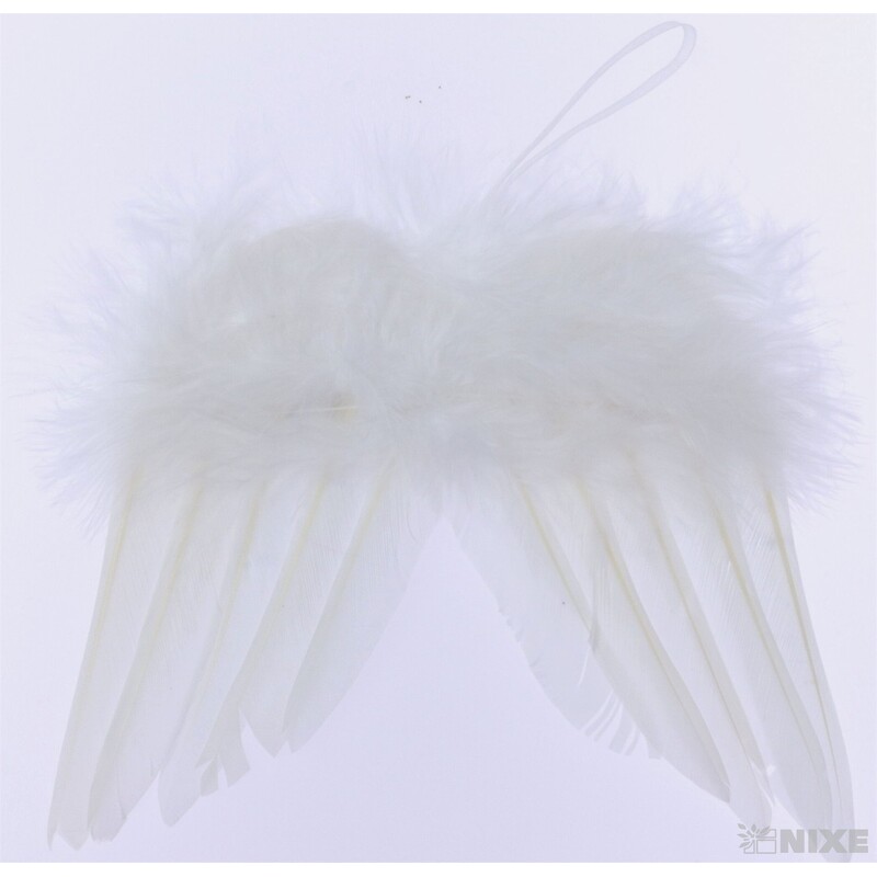 ANDĚLSKÁ KŘÍDLA 14cm*BÍLÁ