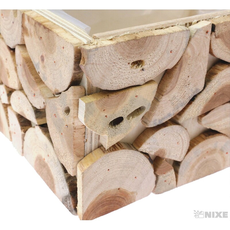 OBAL DŘEVO 14x20x9cm*PŘÍRODNÍ