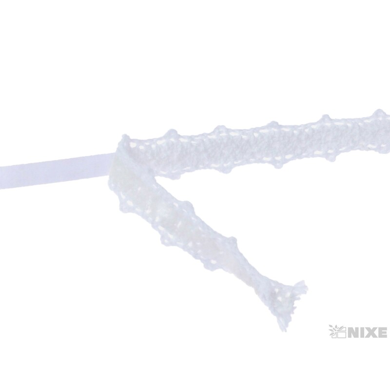 STUHA KRAJKA NALEPOVACÍ 10mmx2m*BÍLÁ
