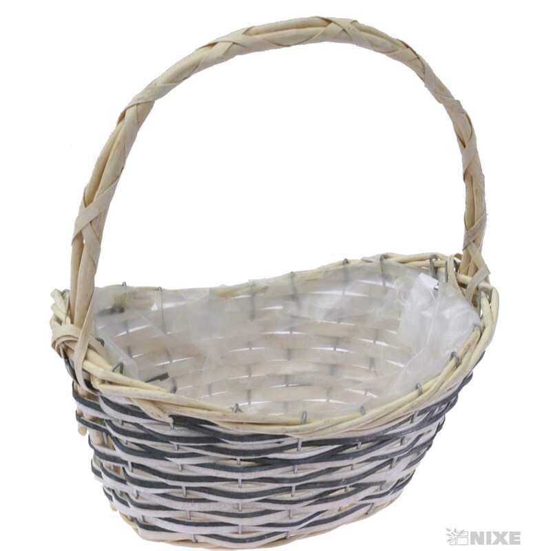 KOŠÍK 25x19x10cm*BÍLÁ