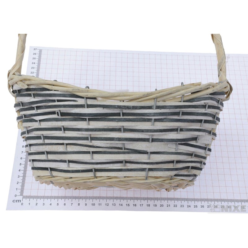 KOŠÍK 25x19x10cm*BÍLÁ