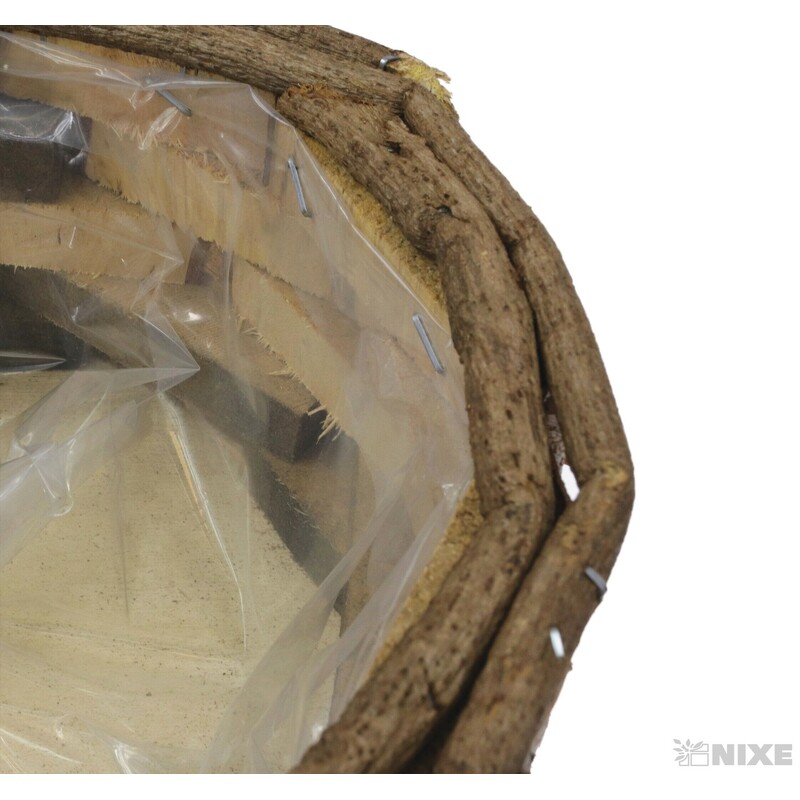 OBAL KŮRA STOJAN 17x10cm*PŘÍRODNÍ