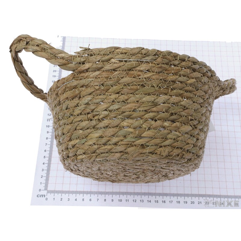 KVĚTNÍK ŠUSTÍ 22x18cm*PŘÍRODNÍ