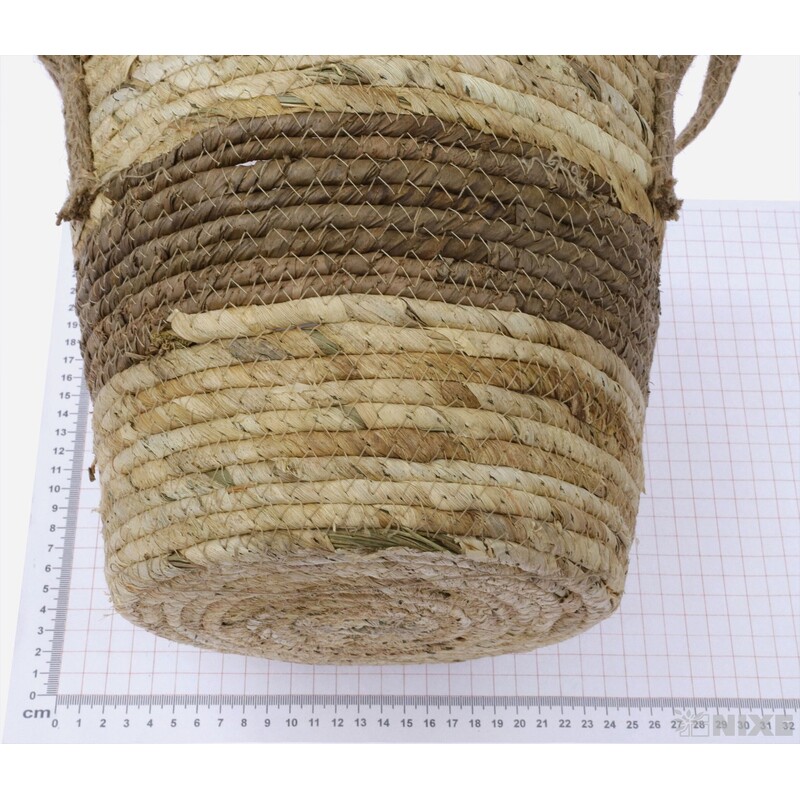 KVĚTNÍK ŠUSTÍ 23x21cm*PŘÍRODNÍ