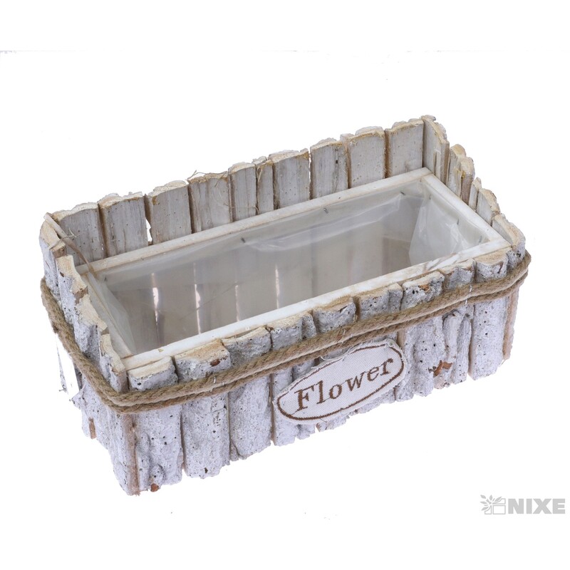 OBAL KŮRA 26x9x9cm*BÍLÁ