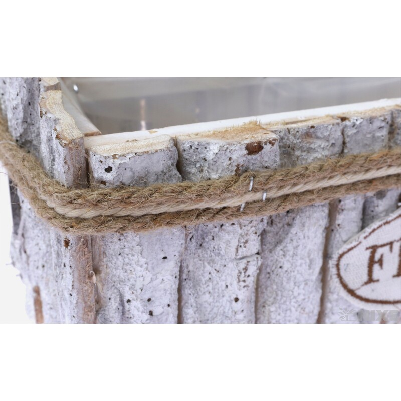 OBAL KŮRA 26x9x9cm*BÍLÁ